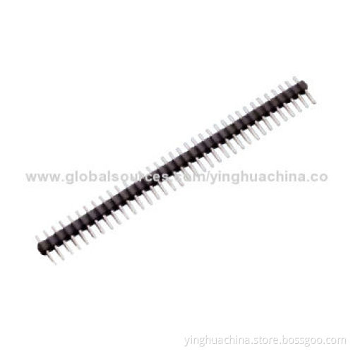 Pin Header, Horizontal, SMT, 2.54mm Pitch, Single Row, 2.54mm, Connector 2103New